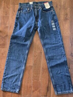 Levi's Dark Blue Straight Jeans, Sz. 32" X 32"